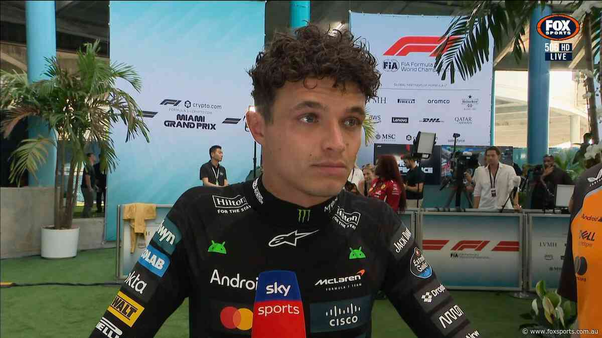 ‘That’s obvious, isn’t it?’ Norris in testy interview exchange as star fumes over Max controversy