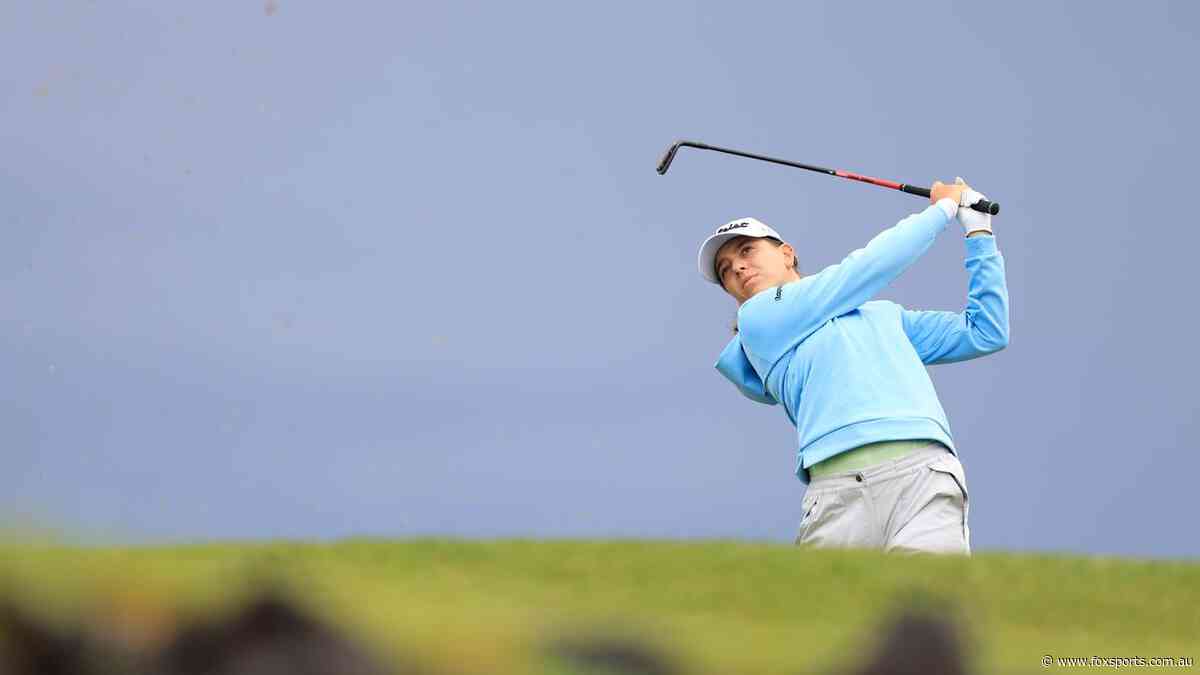 ‘That’s pretty good’: Understated Aussie stuns with rare albatross to end LPGA event