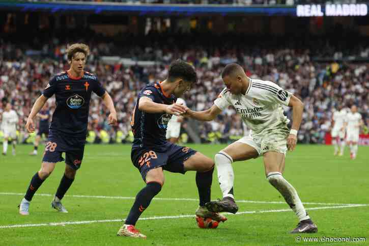 El Real Madrid sufre pero se aferra a la Liga con doblete de Mbappé