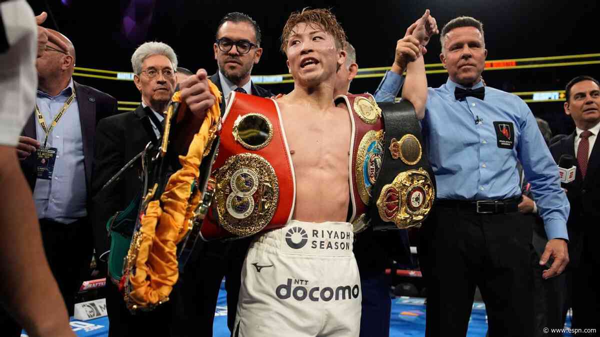 Inoue avoids disaster, stops Cardenas in thriller