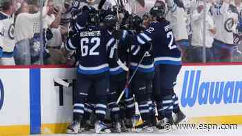 Jets rally, bounce Blues in 'thrilling' 2OT G7