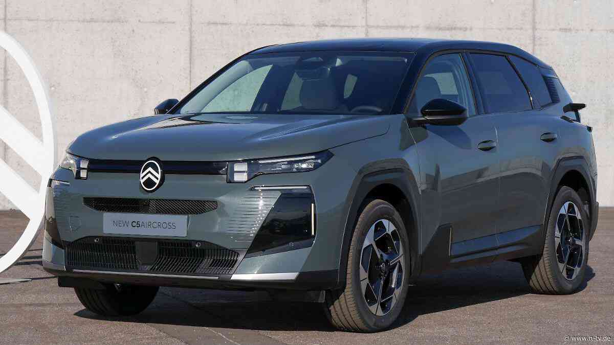 Raumgleiter mit "Sofa-Design": Neuer Citroen C5 Aircross wächst in alle Richtungen