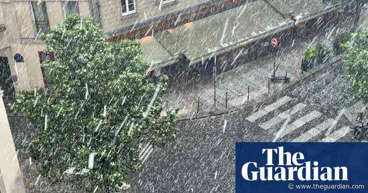 Weather tracker: Deadly storms in India and huge hailstones in Paris