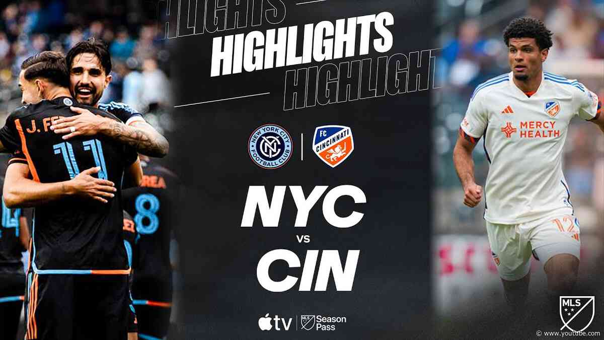 New York City FC vs. FC Cincinnati | Full Match Highlights