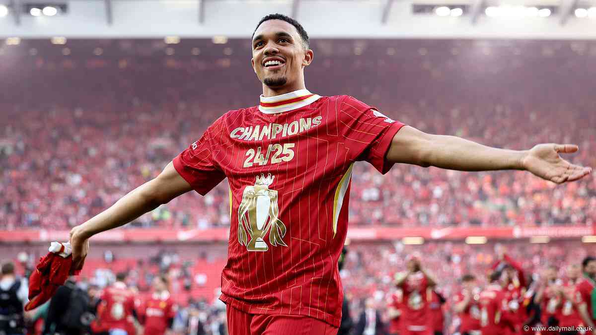 Trent Alexander-Arnold announces he IS quitting Liverpool for a free transfer to Real Madrid - where he joins best friend Jude Bellingham - and now risks toxic Anfield farewell