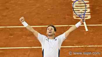 Ruud wins in Madrid for first Masters 1000 title