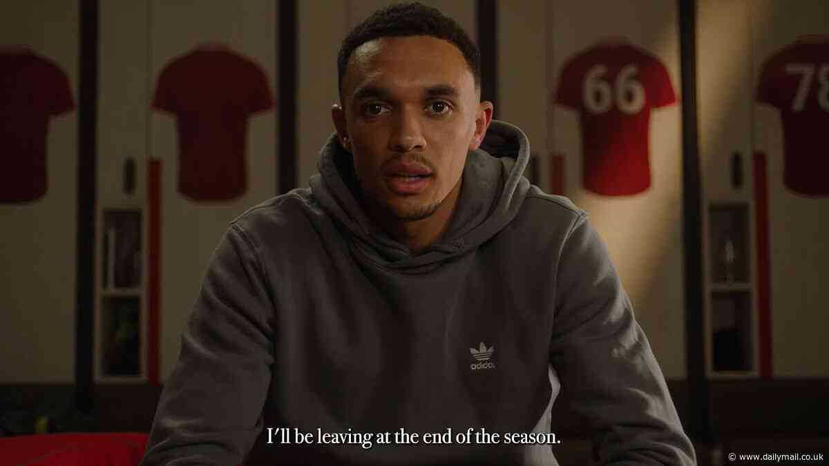 Read every word of Trent Alexander-Arnold's emotional statement and video message confirming his Liverpool departure