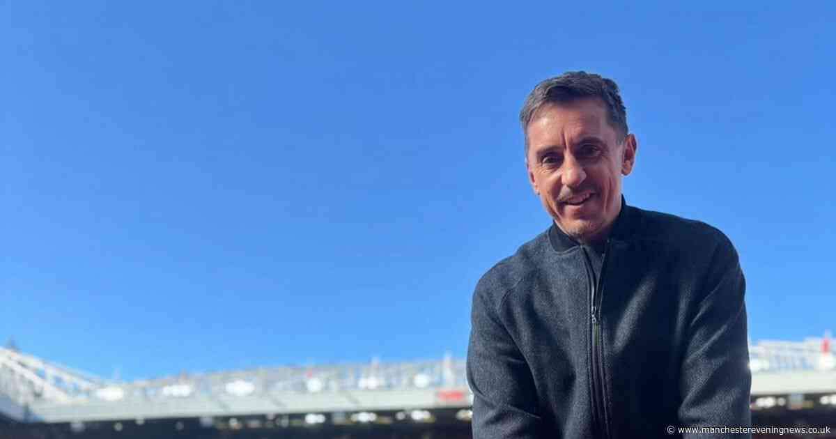 Gary Neville shares 'behind the scenes' glimpse of David Beckham with heartfelt 50th speech