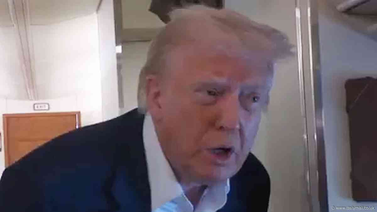 Trump tears into 'bad' reporter for getting it wrong on firing of Mike Waltz as he reveals what REALLY went down