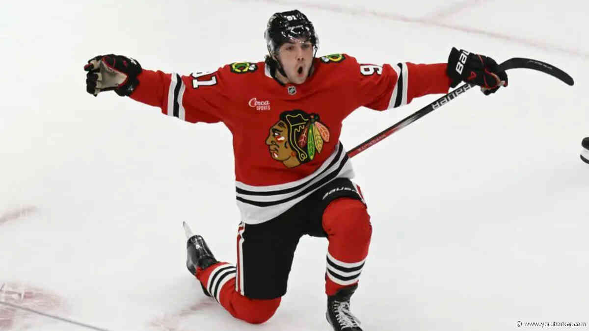 Chicago Blackhawks forward making a name for himself at the IIHF World Championships exhibition games
