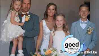 Pas getrouwd: Wim en Cindy in Nieuwerkerken