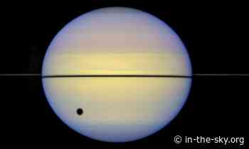 06 May 2025 (14 hours away): Equinox on Saturn