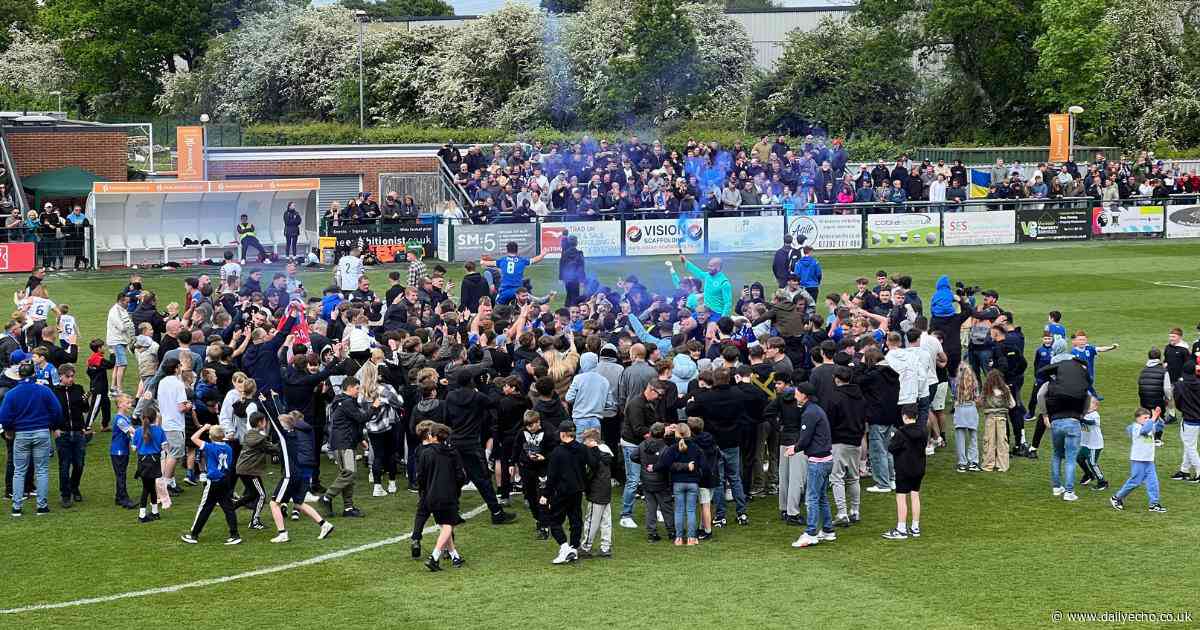 AFC Totton beat Gloucester City to win promotion to National League South