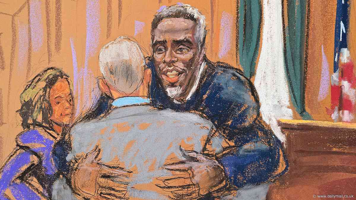 Cool, calm and collected Diddy strutted into courtroom on day one of trial... before his composure slipped and he made a telling admission