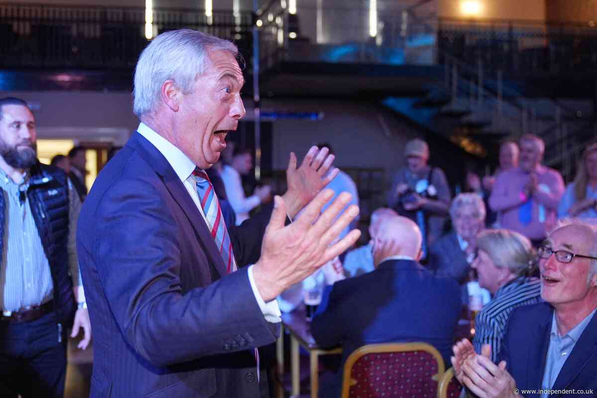 Reform UK councillor quits party with attack on Farage just days after election