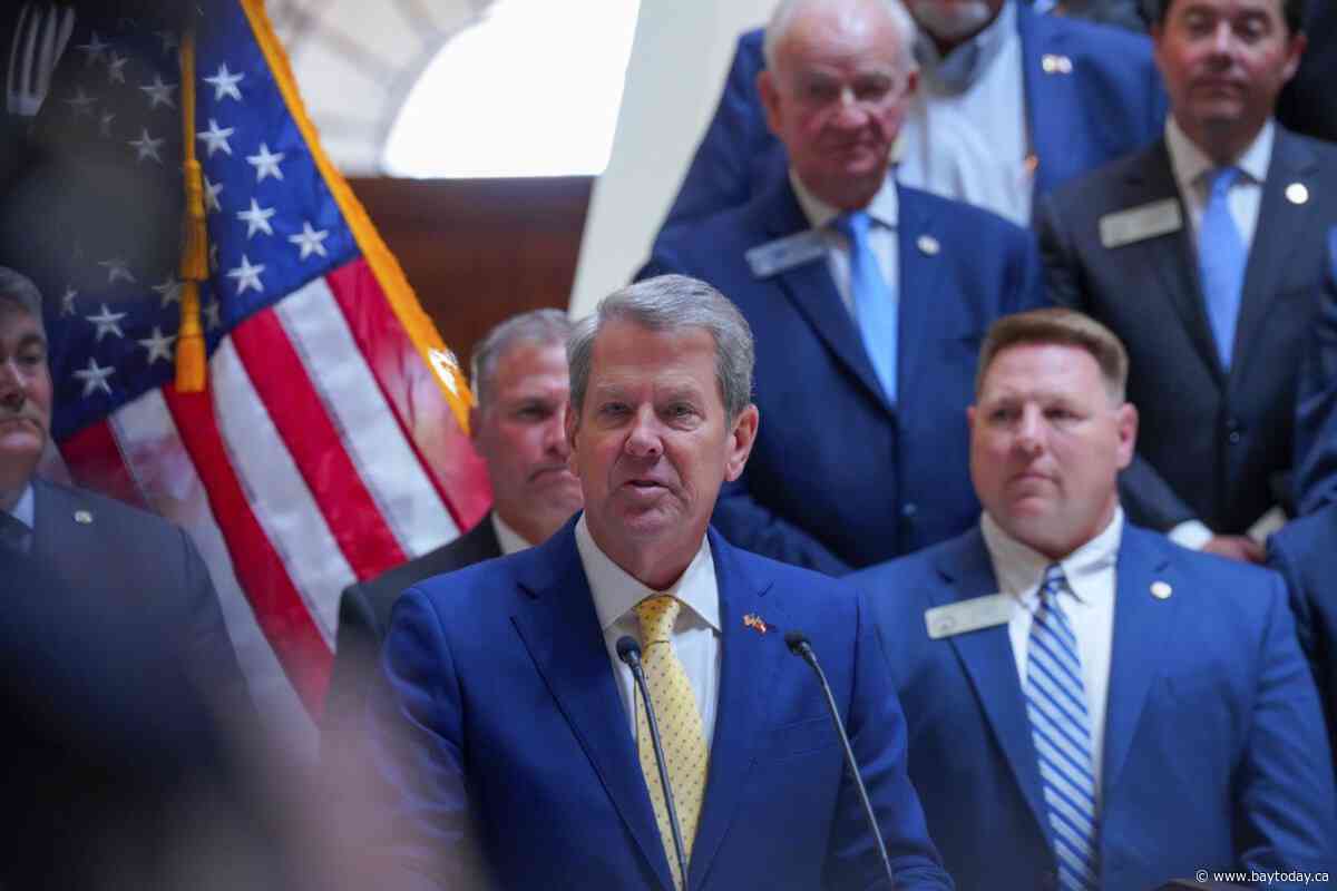 Georgia Republican Gov. Brian Kemp won’t run for US Senate seat in 2026 against Democrat Jon Ossoff