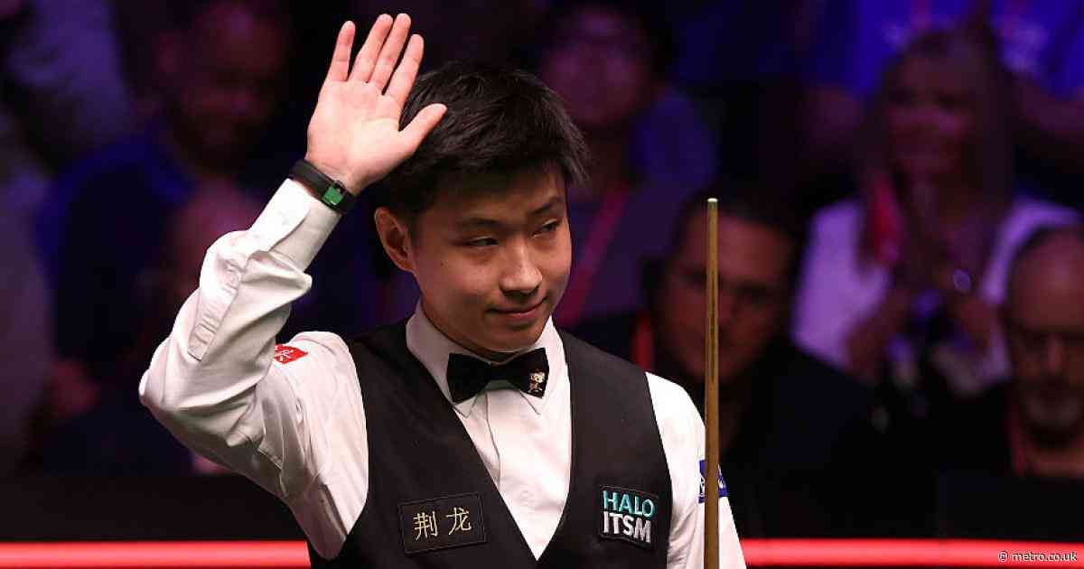 Zhao Xintong denies Mark Williams to win historic World Snooker Championship title