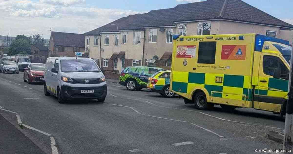 Cyclist taken to hospital after being hit by car in busy East Bristol road