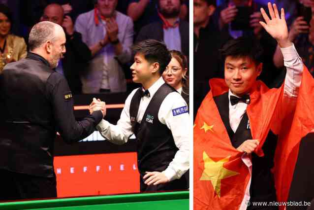Een schorsing van 20 maanden, een oogoperatie en nu de allereerste wereldkampioen uit China: de turbulente carrière van snookersensatie Zhao Xintong
