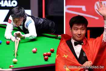 Chinees Zhao Xintong is eerste Aziatische wereldkampioen snooker na zege tegen 22 jaar oudere Mark Williams