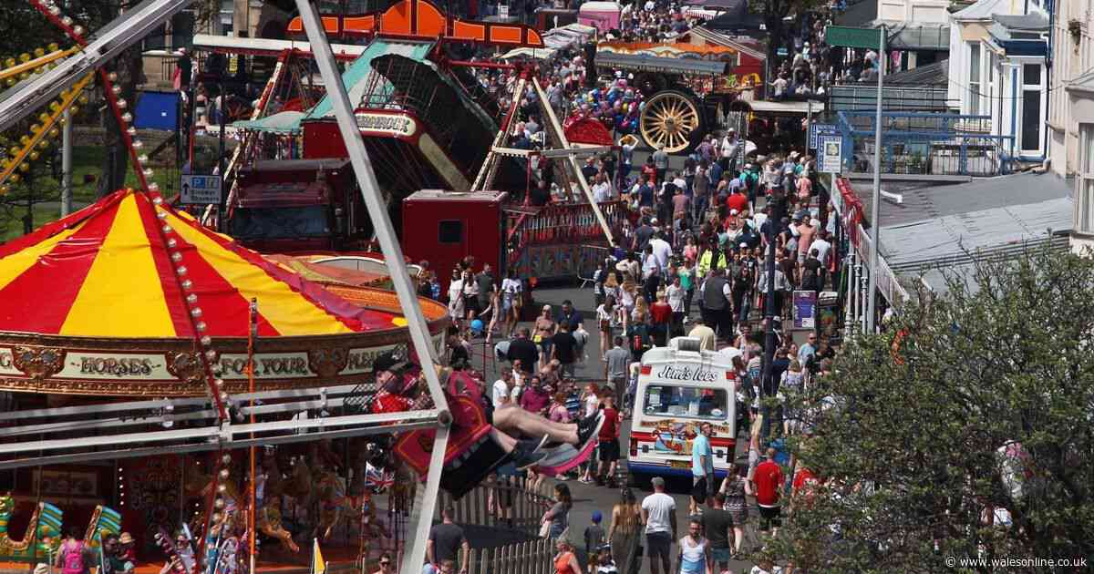 Investigation launched after incident involving ride at popular Welsh seaside resort