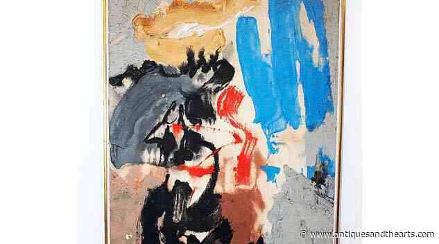 Estate-Fresh Dzubas-Signed Painting Leads At Ralph Fontaine’s