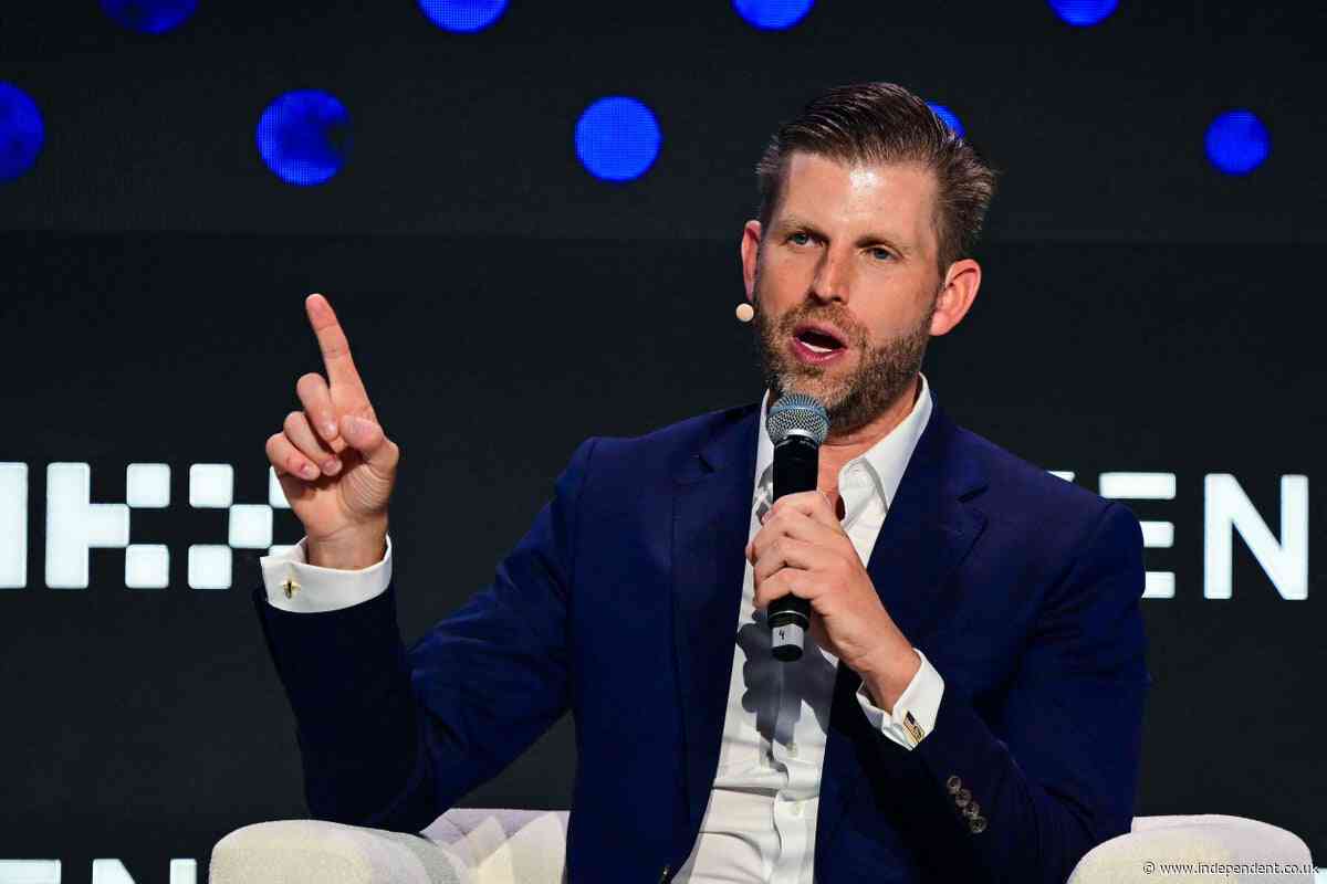 Trump’s sons promote real estate and crypto deals across world that will benefit the president