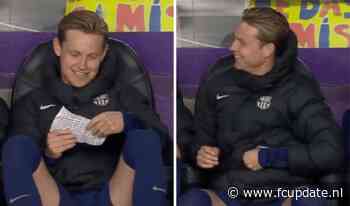 Bizar: Frenkie de Jong 'telt geld' op bank Barcelona