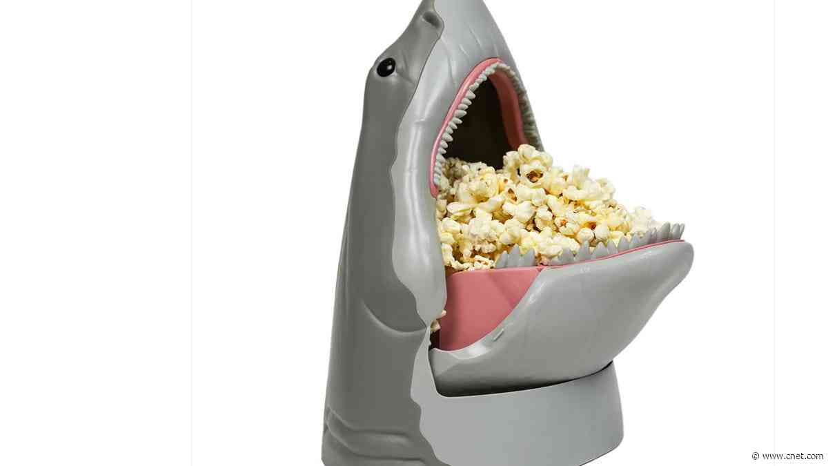 Eat Your Movie Popcorn Out of Jaws' Head, but the $45 Price Will Chomp Your Wallet
