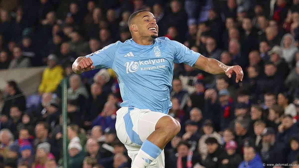 Crystal Palace 1-1 Nottingham Forest: Nuno Espirito Santo's side keep fragile Champions League hopes alive as Murillo cancels out Eberechi Eze opener