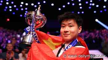 Zhao Xintong WINS the World Snooker Championship as he dominates Mark Williams 18-12 - but his recent match-fixing ban hangs over his title, writes DAVID COVERDALE