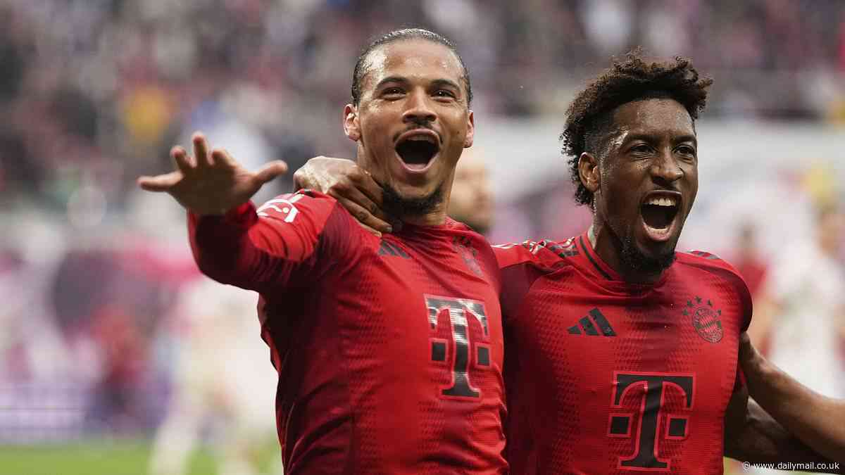 Leroy Sane 'puts two Premier League clubs on alert after shocking Bayern Munich with surprise agent change and last-minute contract U-turn'