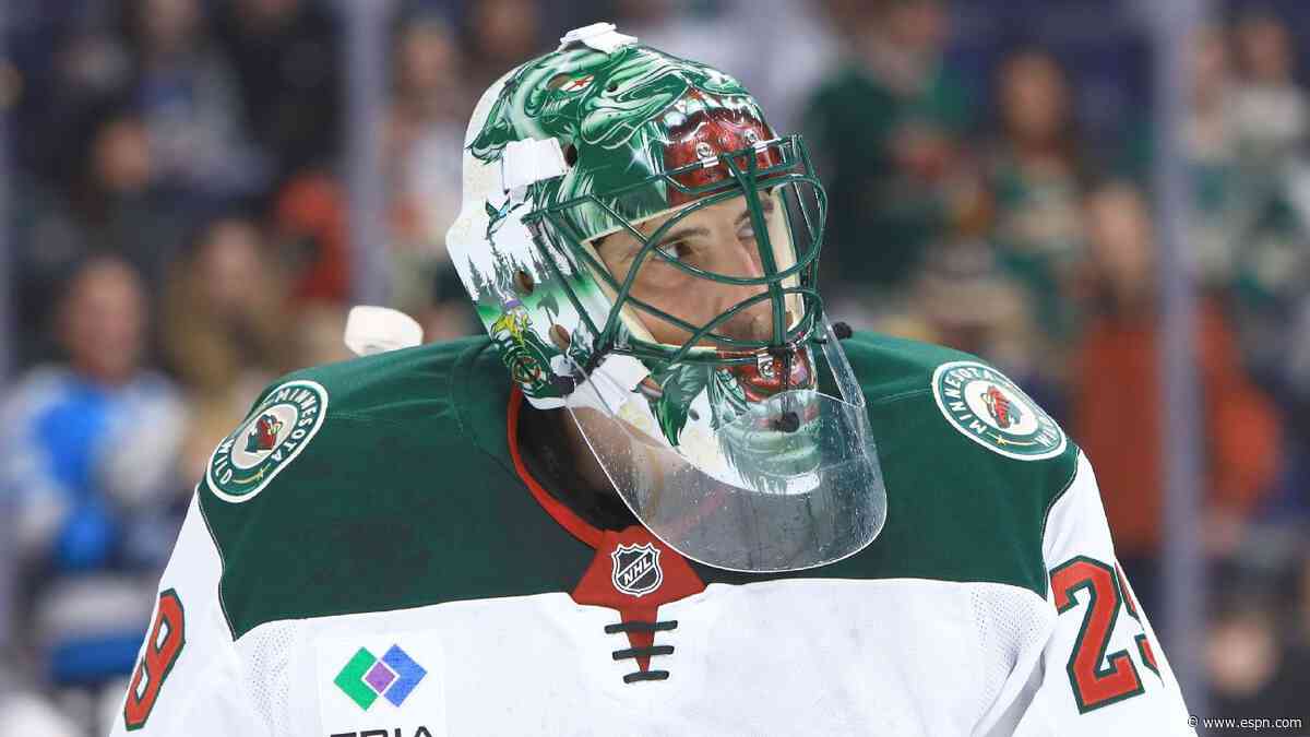 Retiring Wild goalie Fleury to join Team Canada