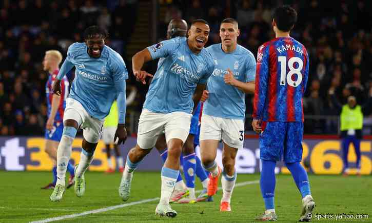 Murillo earns Nottingham Forest vital point at Crystal Palace in race for Europe