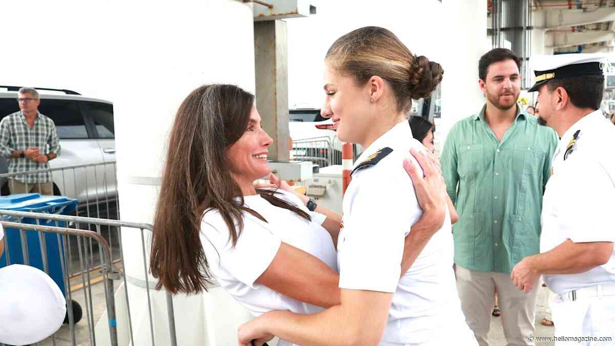 Princess Leonor shares emotional reunion with mother Queen Letizia after four months apart