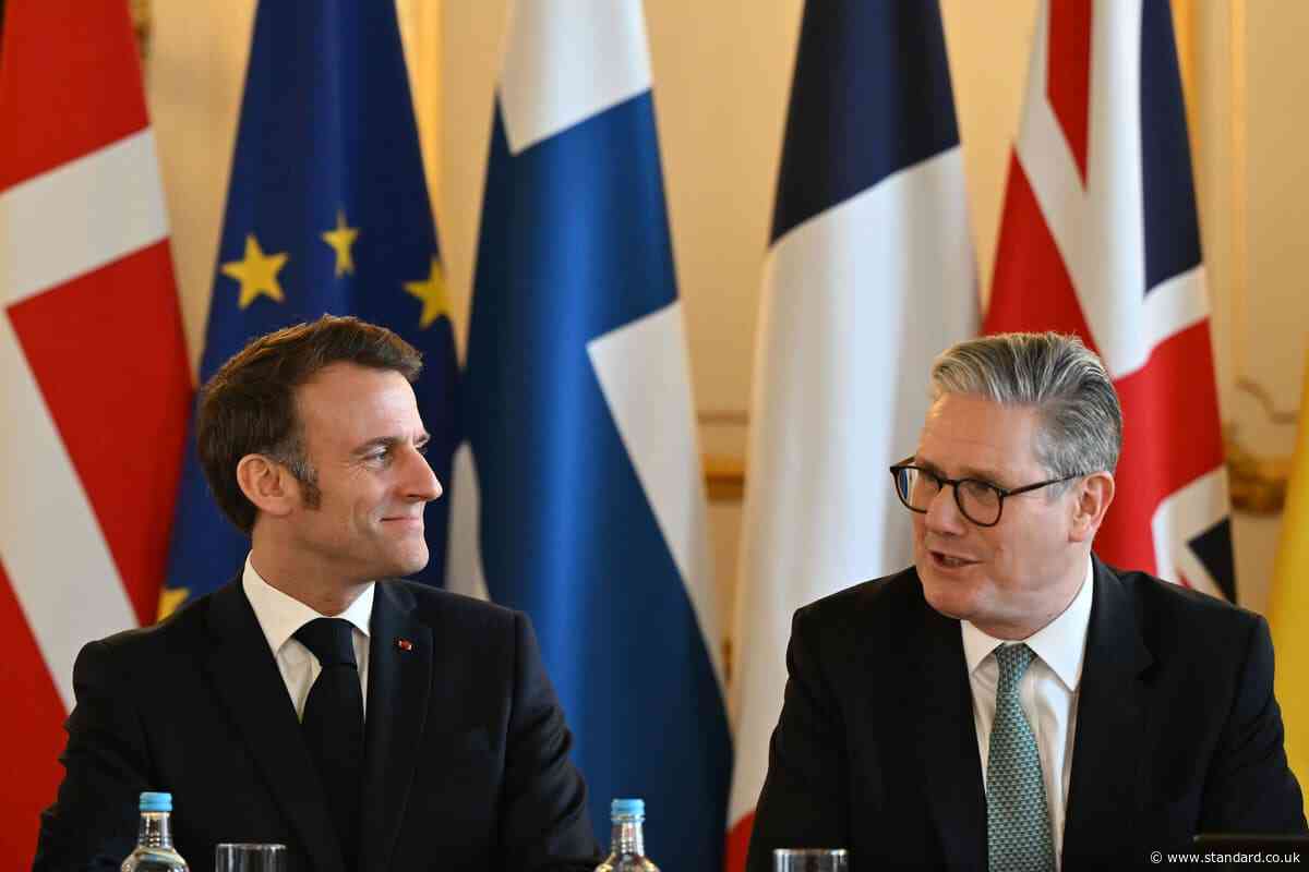 Starmer and Macron discuss Ukraine and migration in call