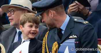 Prince Louis’ antics steal the show again, as he appears to tease his brother