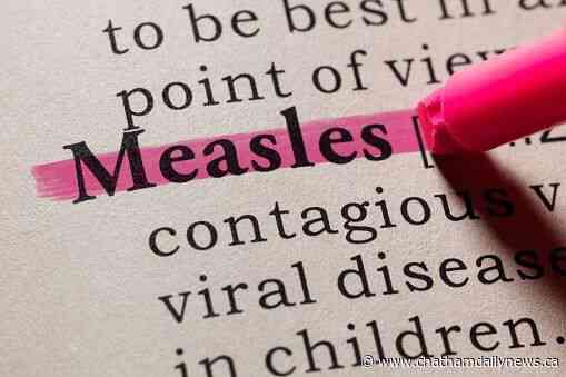 More measles exposures reported across Chatham-Kent: public health