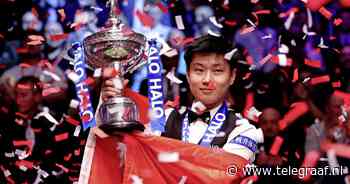 Omstreden Zhao Xintong eerste Chinese wereldkampioen snooker