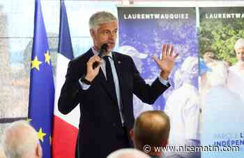 "J’ai la chance de l’avoir. Michèle, c’est la droiture, la fidélité, le combat": Laurent Wauquiez en meeting au Cannet avec le soutien de Michèle Tabarot