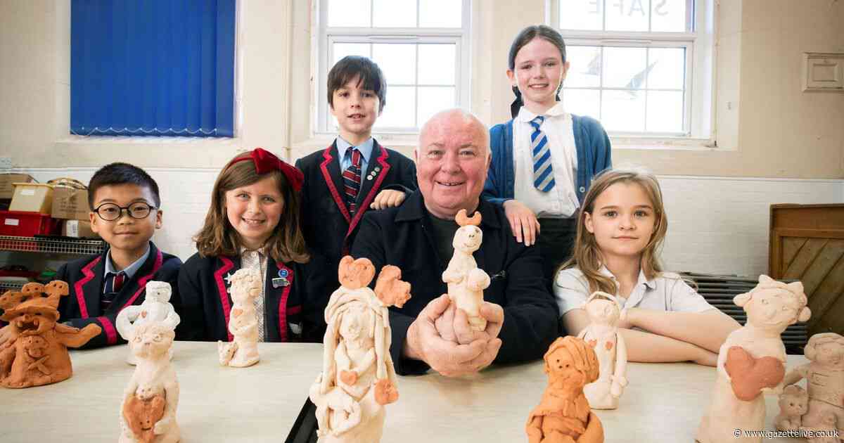Mackenzie Thorpe launches Stockton community clay project that will involve over 1,000 children