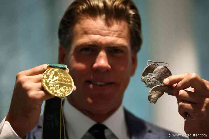 Olympic swim great Gary Hall Jr. awarded 10 medals to replace those destroyed in Palisades fire
