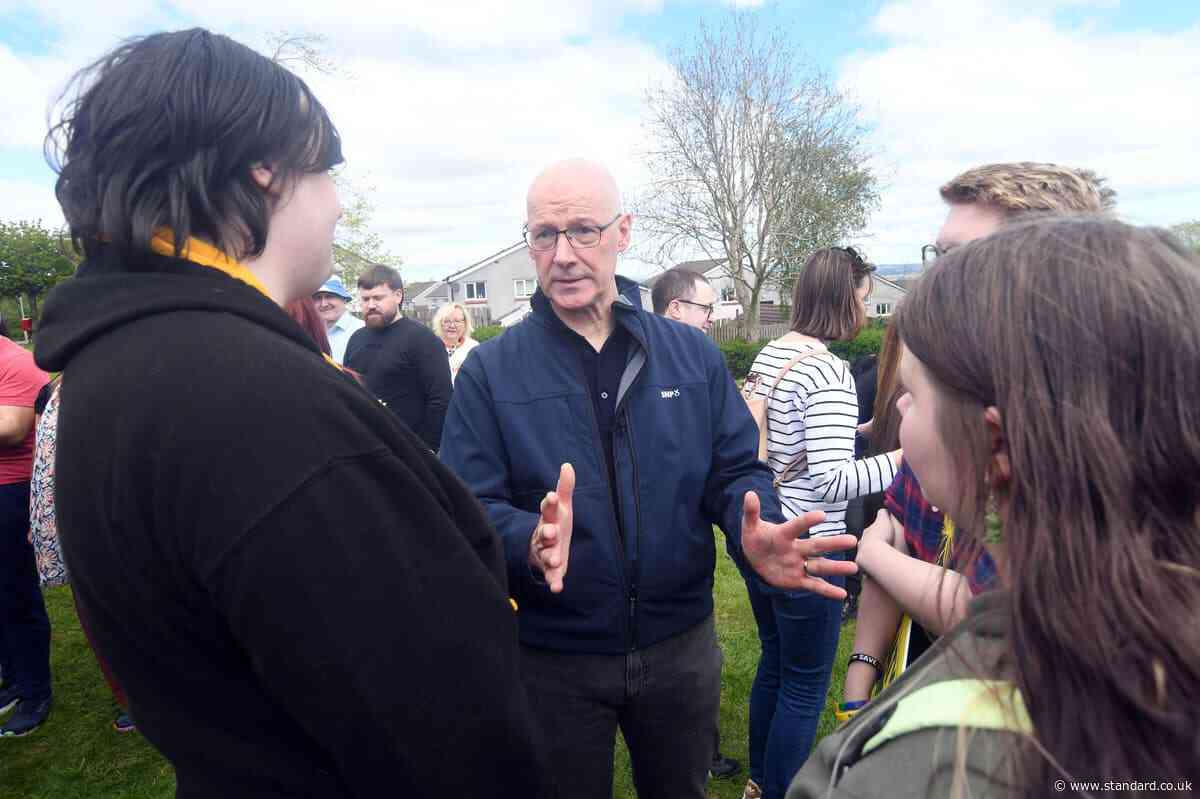John Swinney says campaigning in Holyrood by-election is ‘tough’