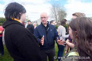 John Swinney says campaigning in Holyrood by-election is ‘tough’