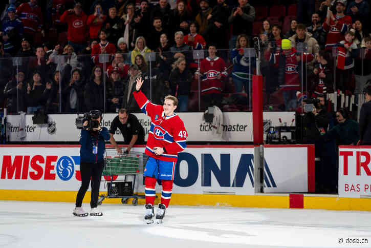 Lane Hutson among the finalists for the Calder Trophy