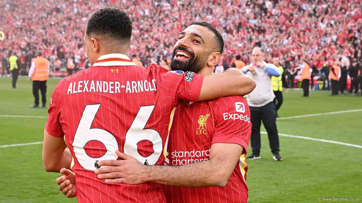 Mohamed Salah sends emotional message to Trent Alexander-Arnold and makes prediction for the future - after Liverpool star confirmed his looming exit