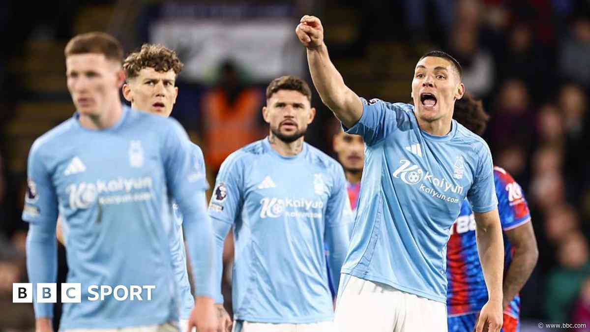 Crystal Palace 1-1 Nottm Forest: More dropped points for Forest