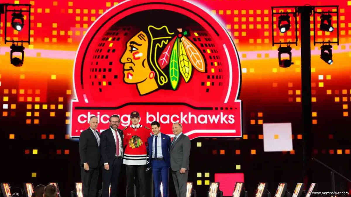 Chicago Blackhawks land the 3rd overall pick in the 2025 draft