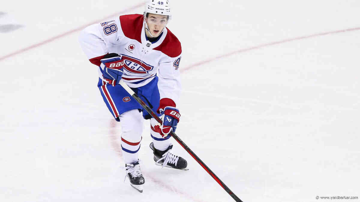 Canadiens’ Hutson Named Calder Memorial Trophy Finalist