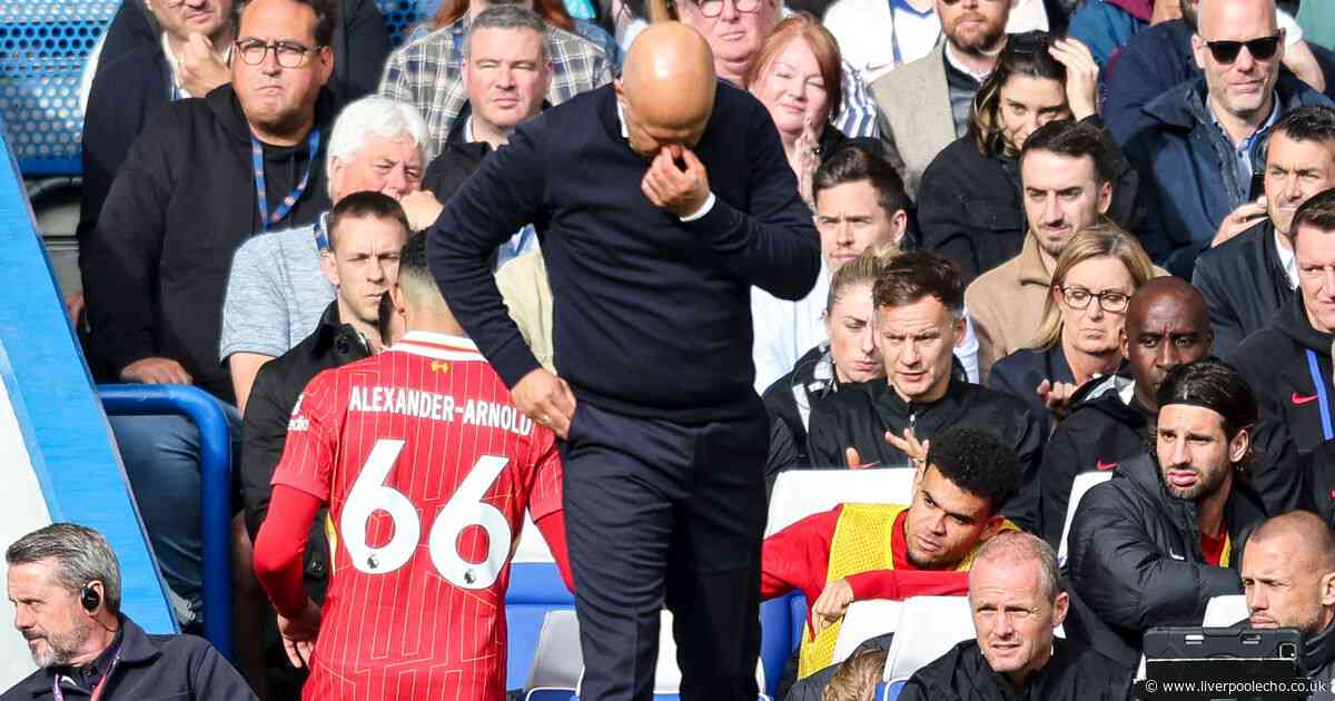 Trent Alexander-Arnold could be dropped by Liverpool as Arne Slot considers mass changes